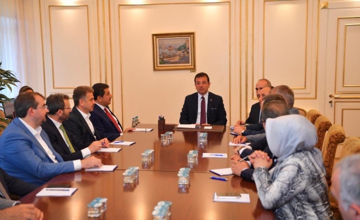 AKP'li başkanlardan İmamoğlu'na ziyaret