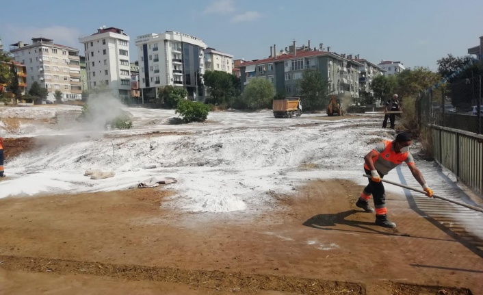 Maltepe Belediyesi'nden Kurban sonrası temizlik