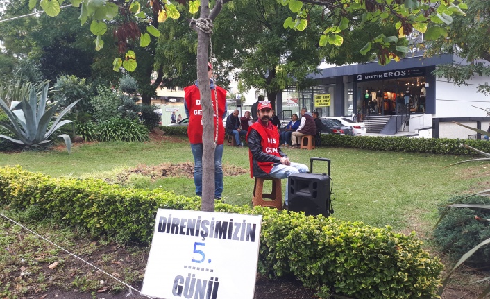 Maltepe Belediyesi'nde işçi eylemi 5. gününde