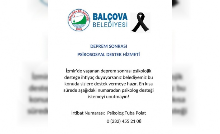 Balçova’da Deprem Terapisi