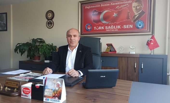 Başkan ATICI,Sağlık Çalışanlarının Sorunu Çözülsün