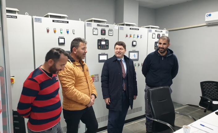 TUNÇ’TAN KİRAZLIKÖPRÜ HİDROELEKTRİK SANTRALİNE ZİYARET