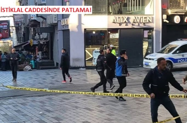 İstiklal Caddesinde Patlama ! İstanbul Valisi'nden açıklama