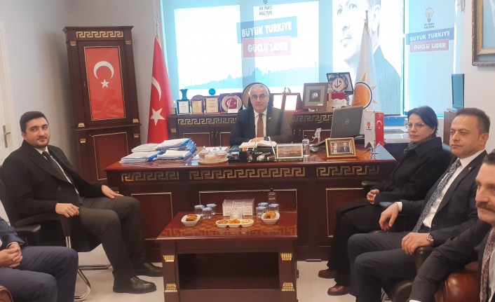 CHP Maltepe Adayı Esin Köymen'den AK Parti'ye Ziyaret