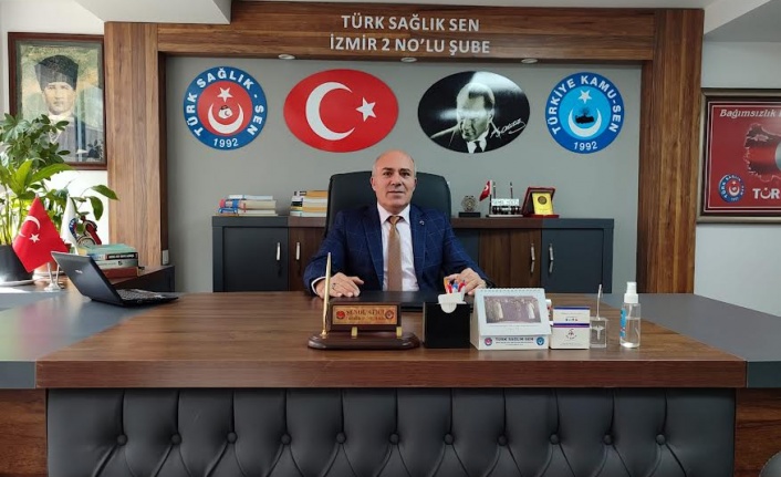 Türk Sağlık Sen İzmir 2 No'lu sube Bakanı Atıcının 8 Mart Mesajı