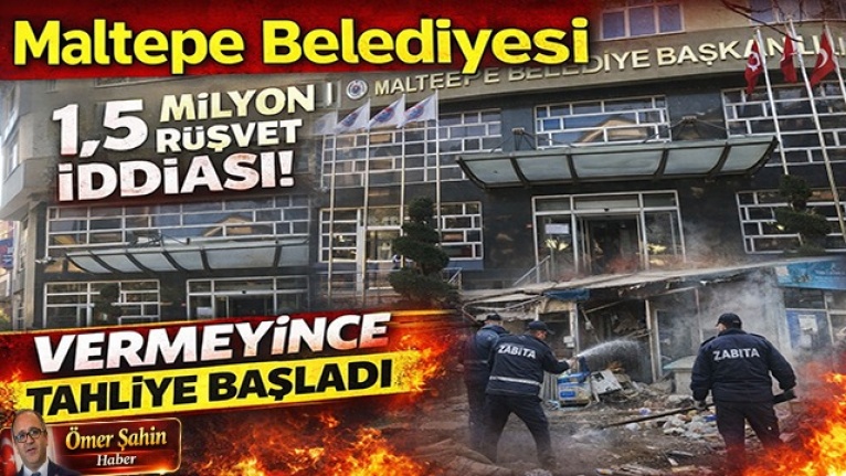 Maltepe Belediyesi Hakkında Rüşvet İddiası: 1,5 Milyon TL Talep Edildiği Öne Sürüldü