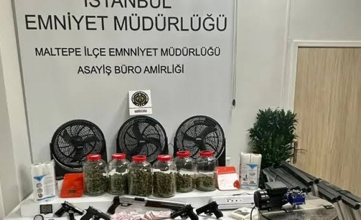 Maltepe’de Uyuşturucu İmalathanesine Operasyon: 3 Gözaltı