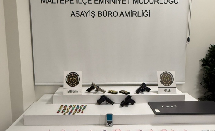 Maltepe’de Uyuşturucu Operasyonu: Silah ve Uyuşturucu Ele Geçirildi