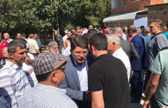 Milletvekili Tunç,Maden Şehidinin Acısını Paylaştı
