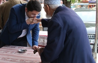 Milletvekili Tunç’dan yaşlılara ziyaret