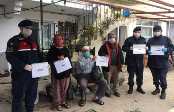 Urla’da yaşlılara ve ihtiyaç sahiplerine eve hizmet