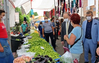 Maltepe'de Koronavirüs Tedbirleri Denetimi