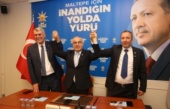 'Büyük Birlik' de Kadem Başkan'ın yanında