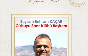 GÜLSUYU SPOR BAŞKANI BAYRAM BEHRAM KAÇAR MİRAÇ KANDİLİ KUTLAMASI