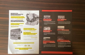 AKP standındaki korsan broşürlere suç duyurusu