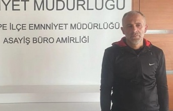 Oto yıkamacıda polisin silahını çaldı