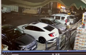 Maltepe'de temizlik malzemesi hırsızlık anı kamerada