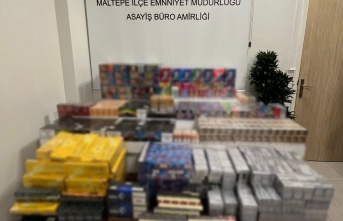 Maltepe'de Kaçakçılık Operasyonu: Çok Sayıda Kaçak Ürün Ele Geçirildi.